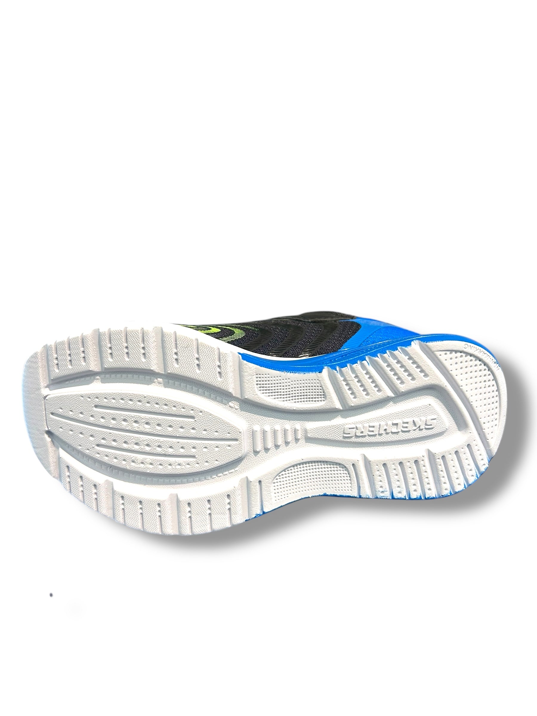 Skechers - Boys blue/black/lime runner - vortivox