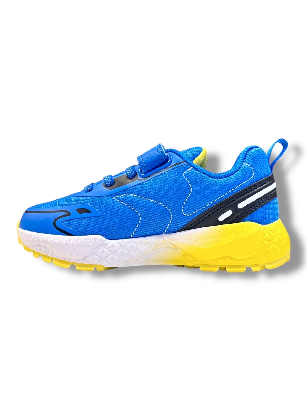 Primigi - Boys blue/yellow Velcro runner - 1463144