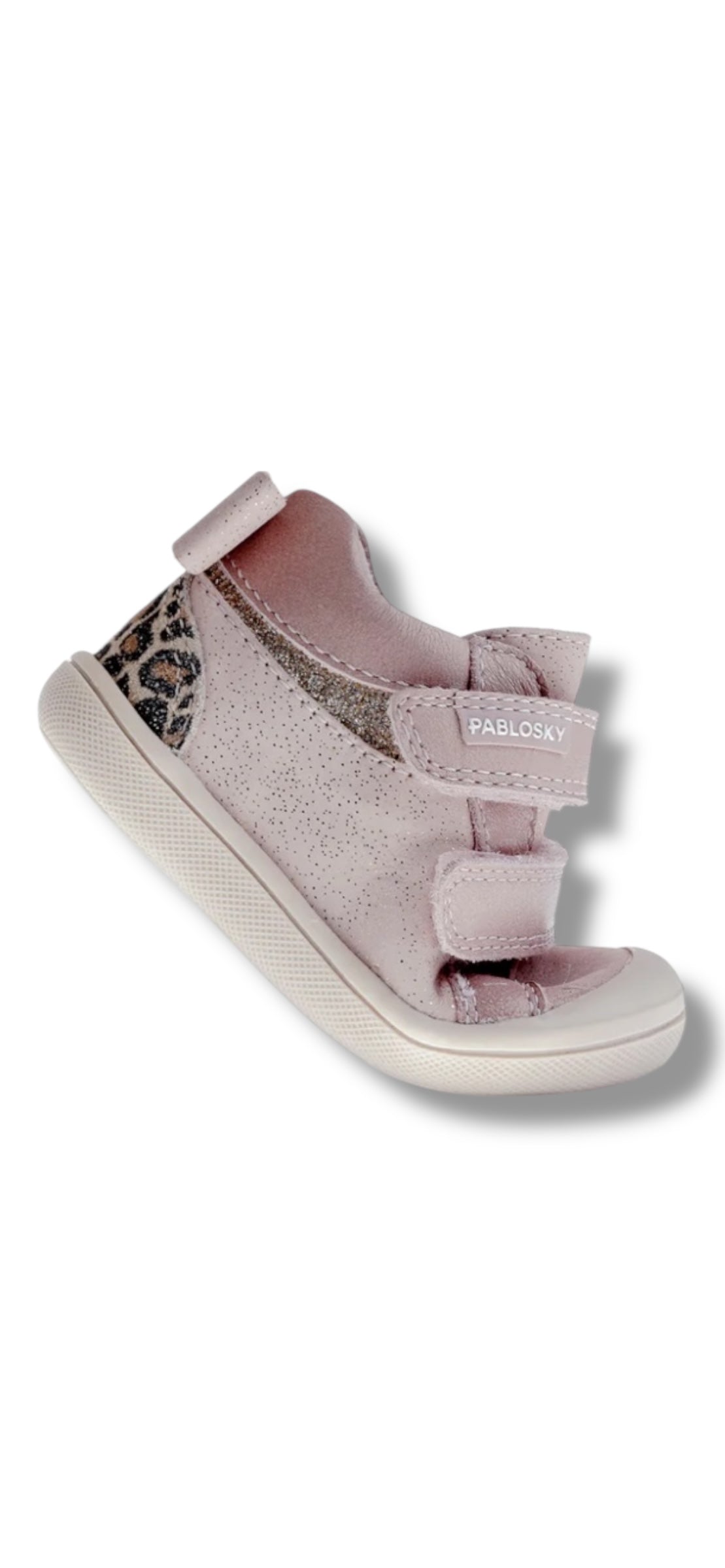 Pablosky - Girls pink/leopard boot - 061770