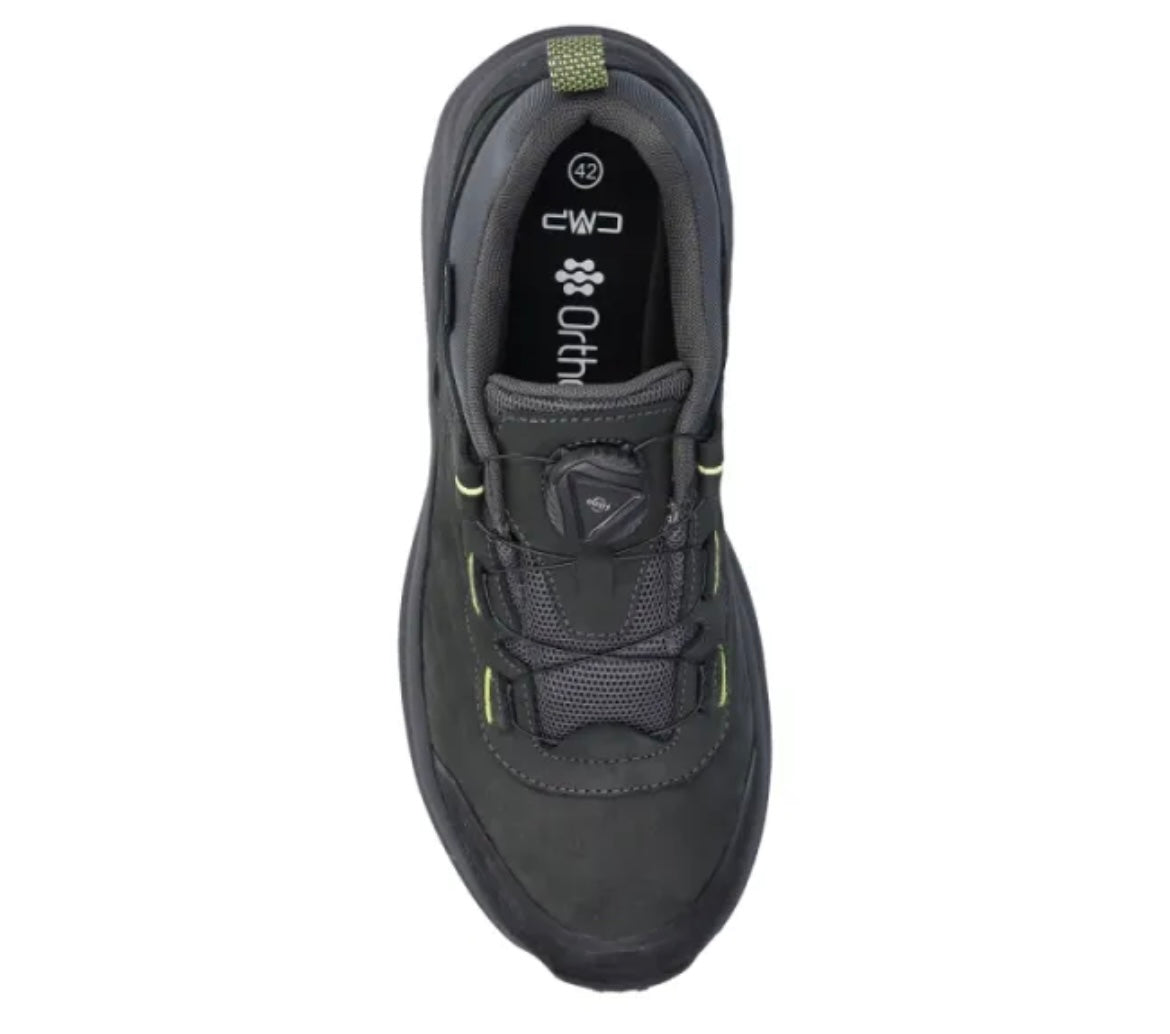 CMP - Men’s grey waterproof runner - Twist tie Antracite