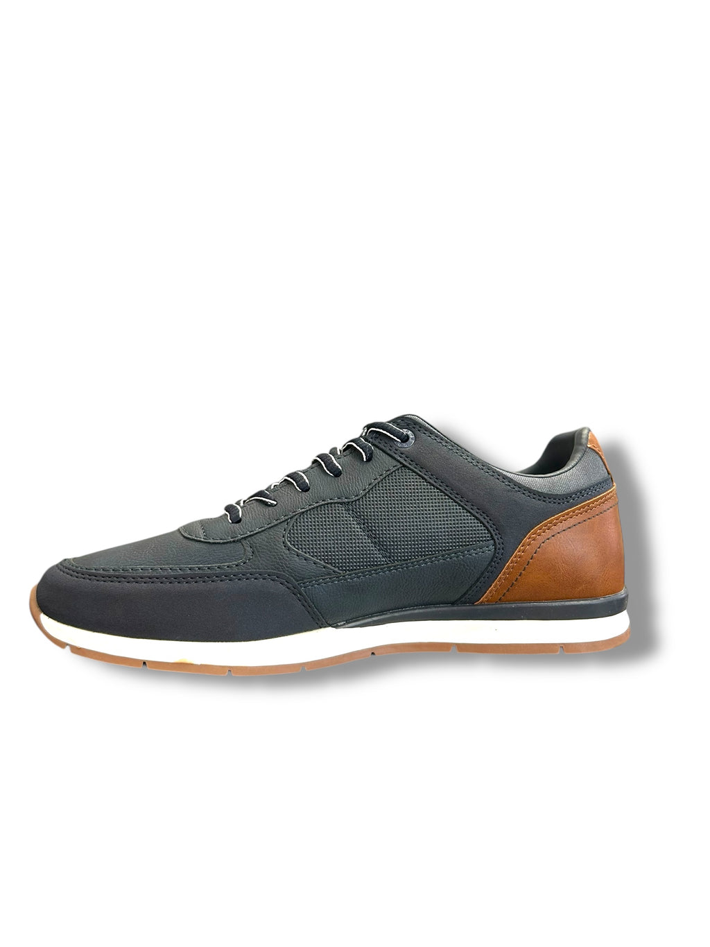 Tommy Bowe - Men’s navy/brown shoe - Delvin Storm