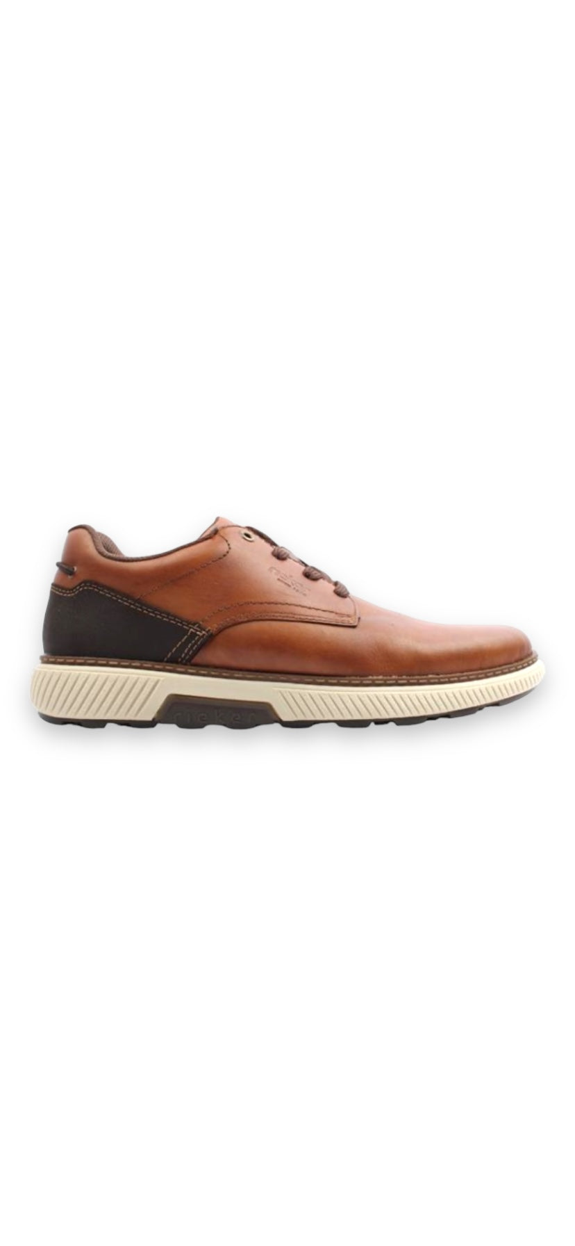 Rieker - Mens brown laced shoe - B3313-24