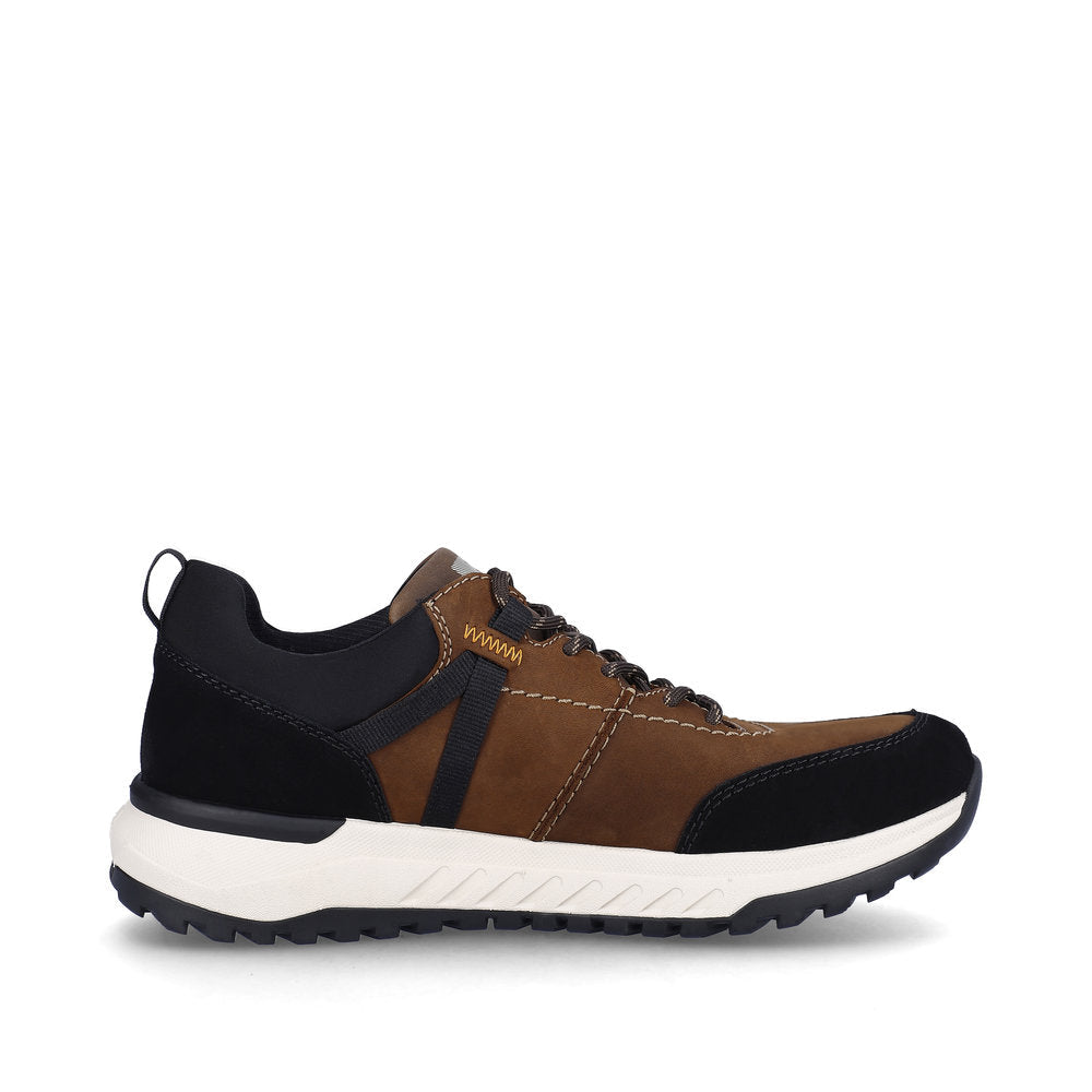 Rieker - Mens brown waterproof shoe - UO100-22