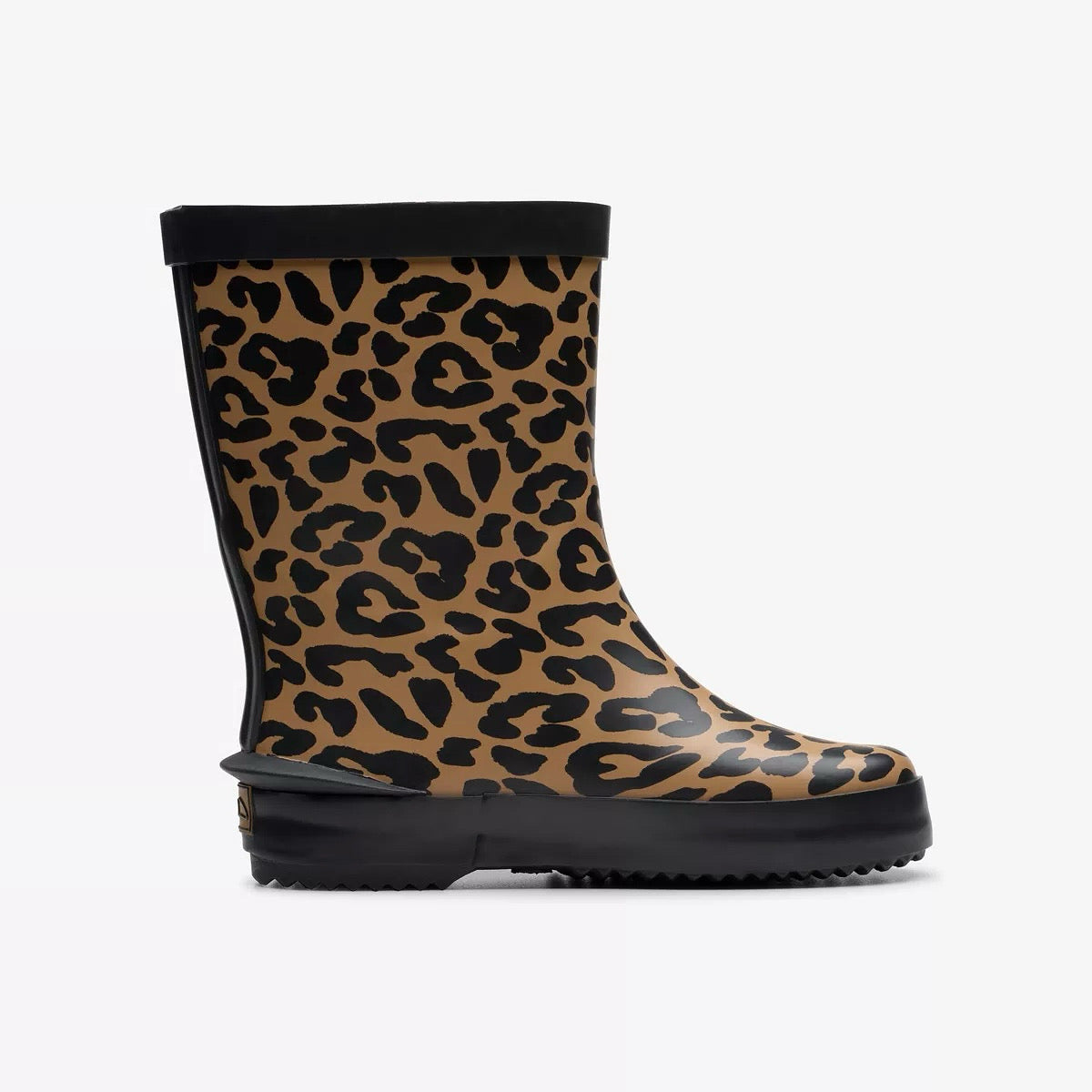Clark’s - girls leopard wellingtons - Tarri Run 2 T