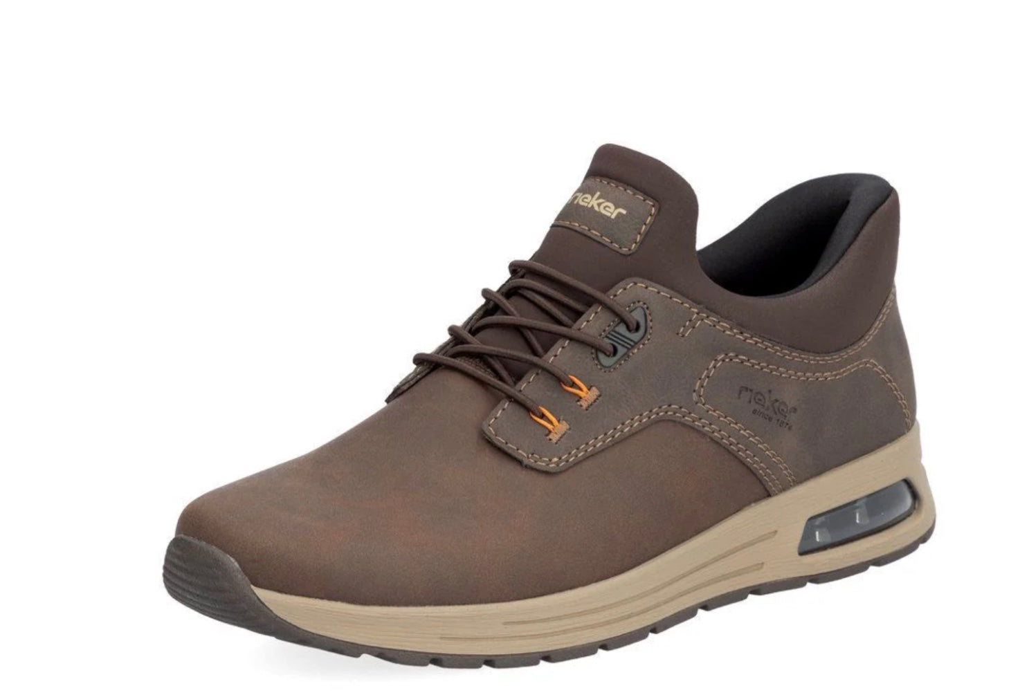 Rieker - Mens brown slip on shoe - B1051-25