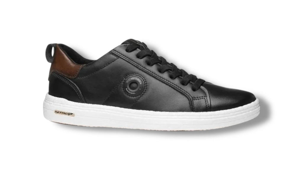 Pegada - Men’s black slip-on shoe - 112004-03