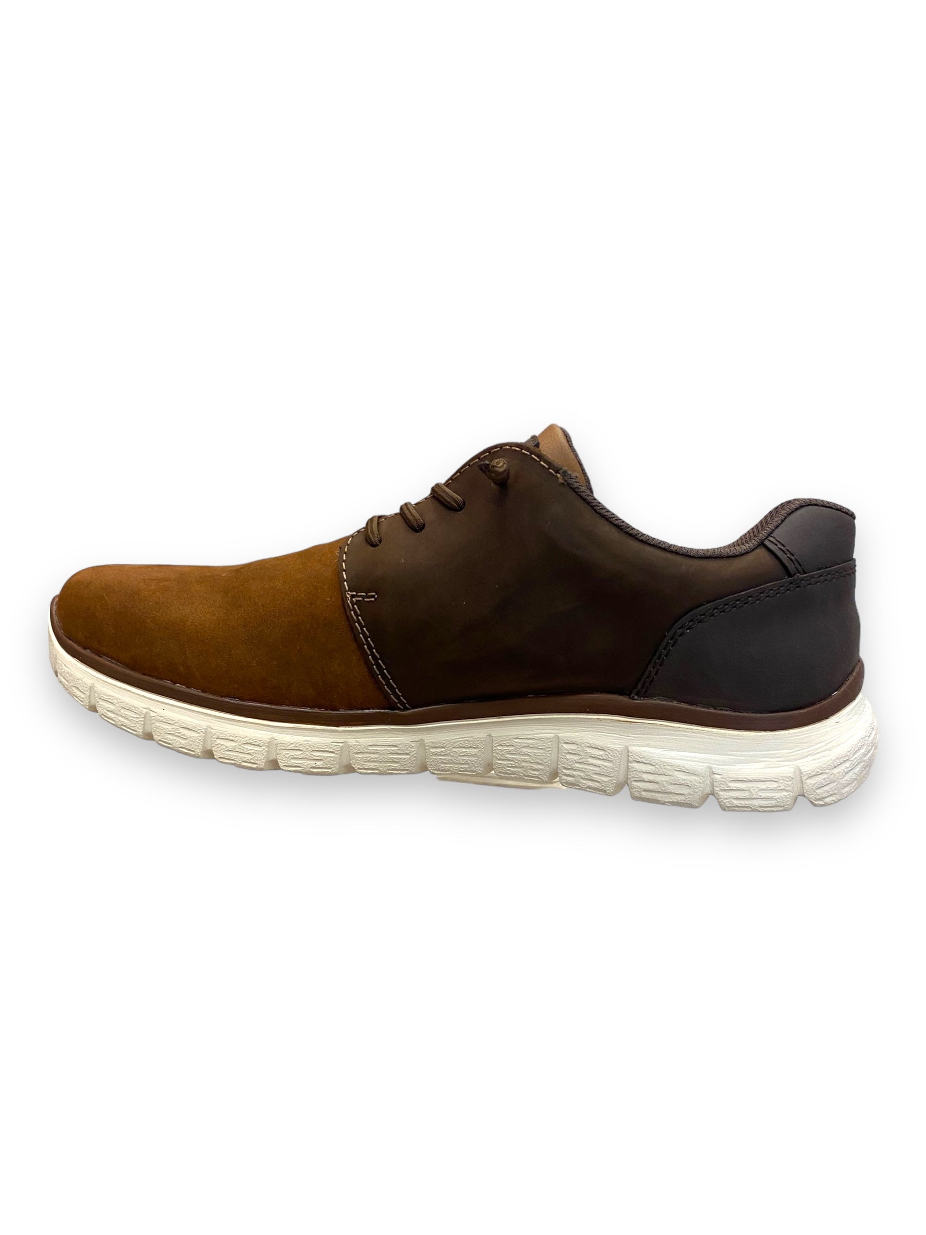 Rieker - Mens brown slip-on shoe - B6653-22