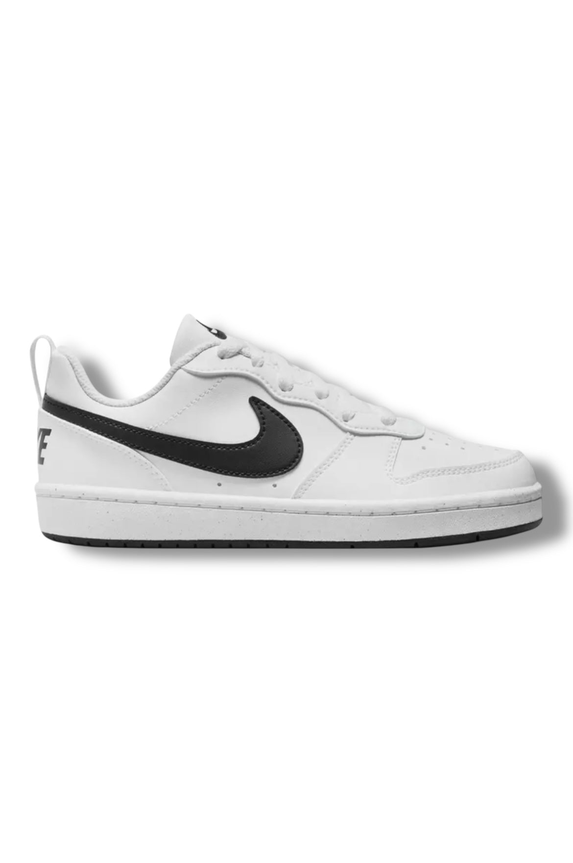 Nike - White/black runner - Court Borough low