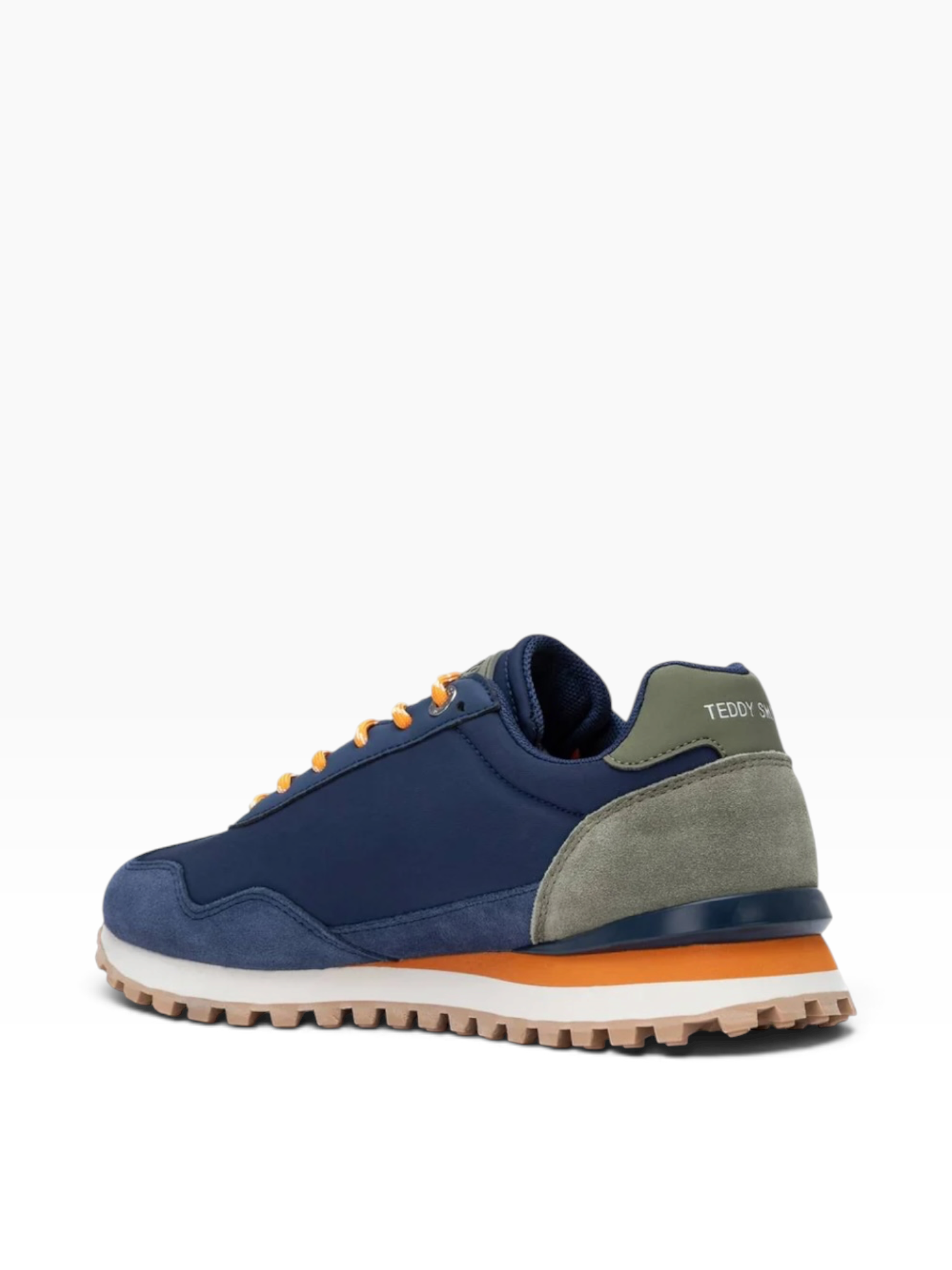 Teddy smith - Mens navy/orange runner - 121000