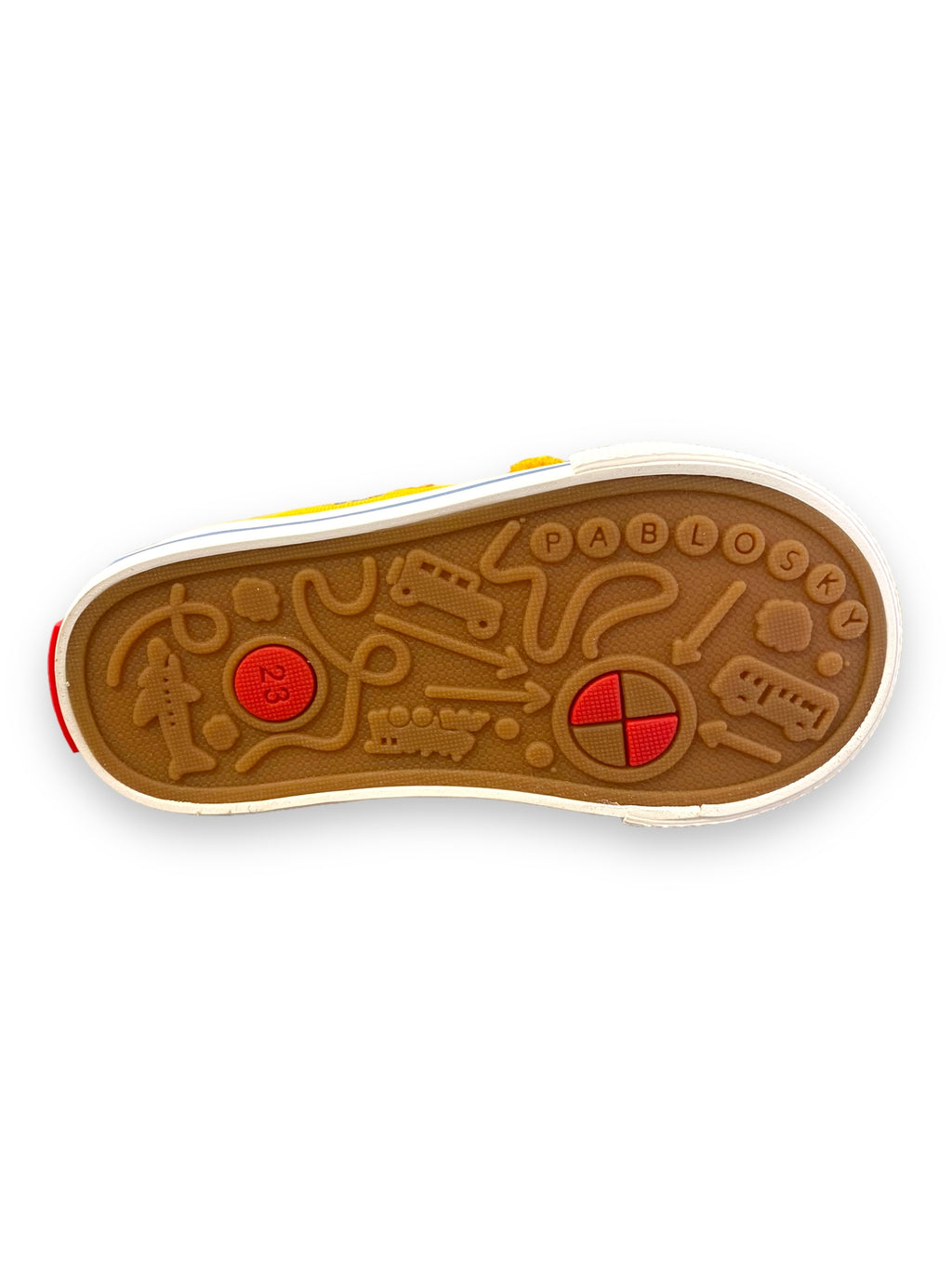 Pablosky - Boys yellow canvas - 974980
