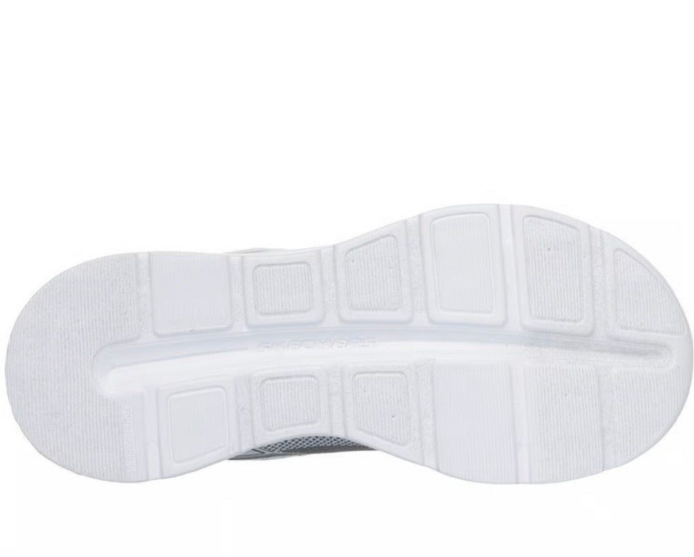 Skechers - Boys light up grey/lime runner - glide step lights