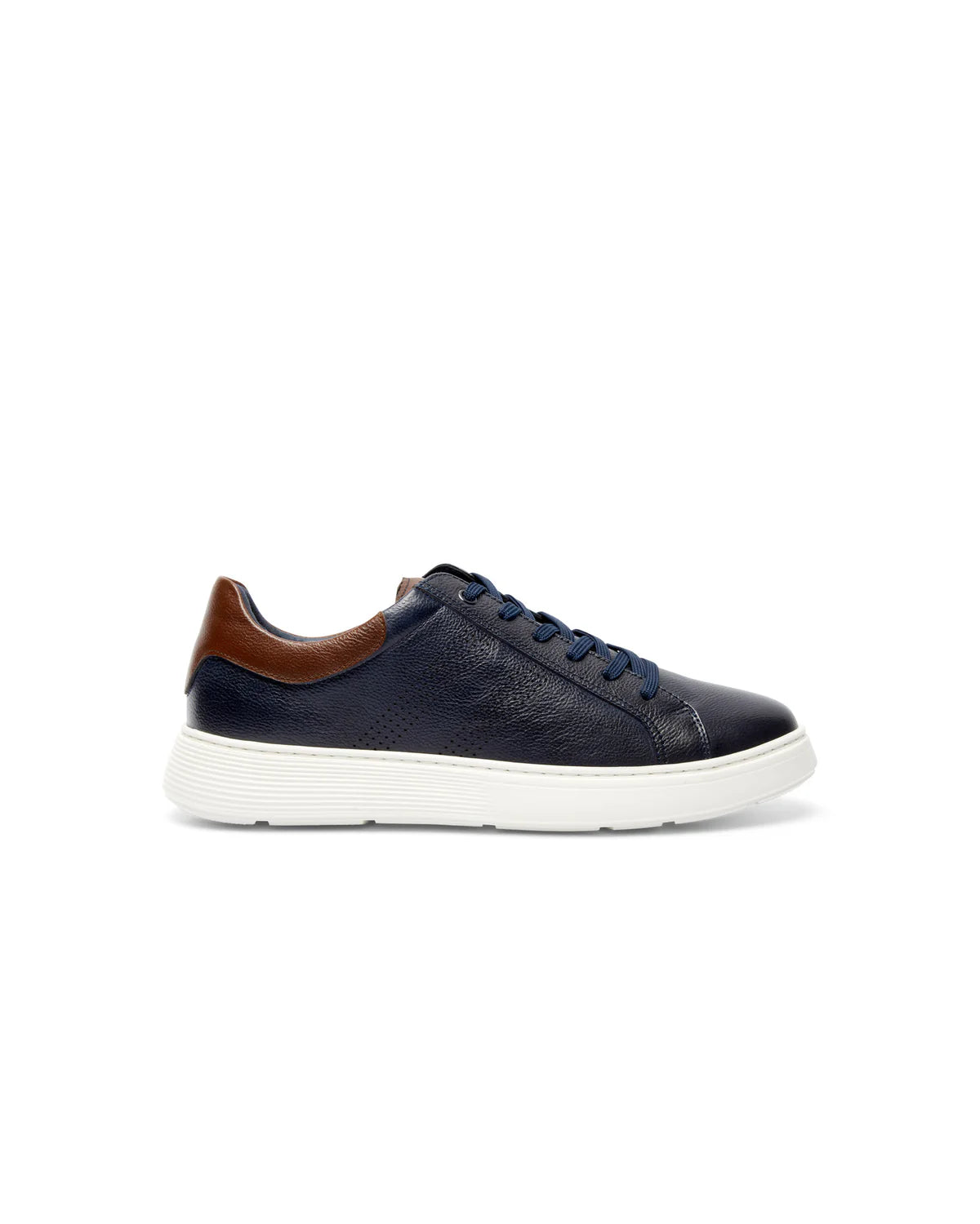 Tommy Bowe - Men’s navy leather shoe - Chris