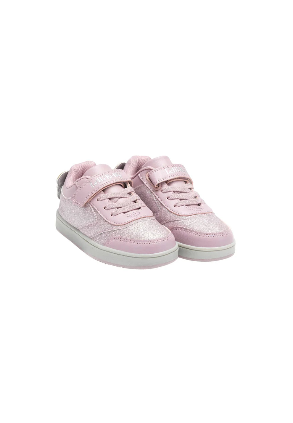 Lelli Kelly - Girls pink sparkle/butterfly shoe - LKAA5214