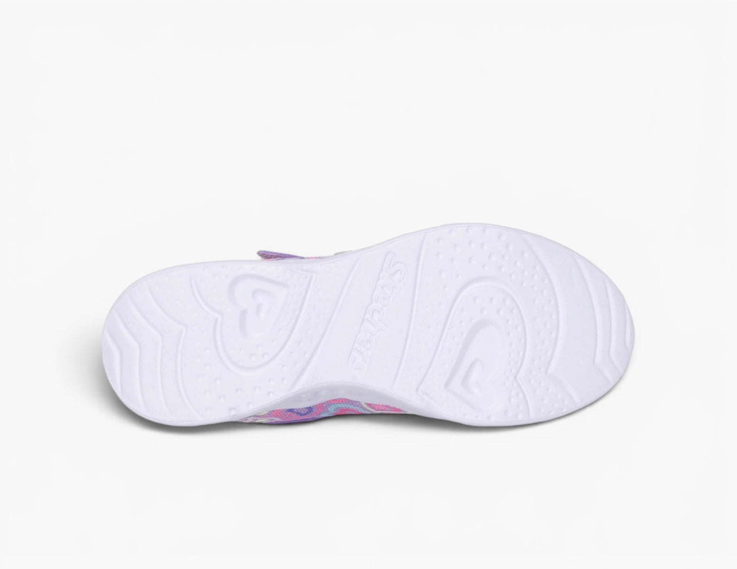 Skechers - Girls lavender light up runners - Bubble Love
