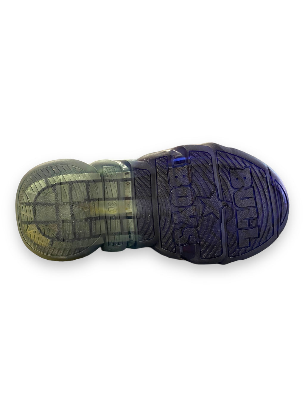 Bull boy - Navy/white dinosaur runner - DNAL3362