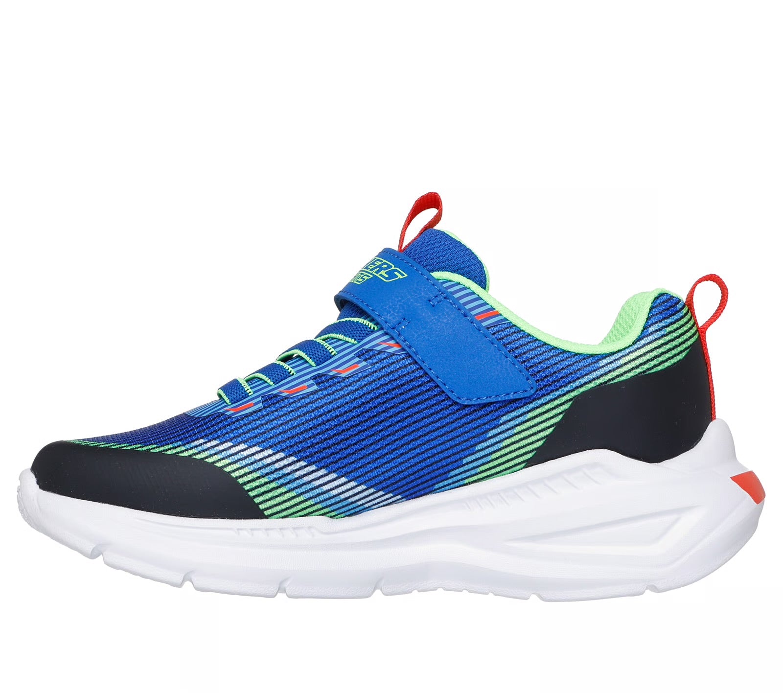 Skechers - Boys blue/multi Velcro runner - Tri-Namics 2.0