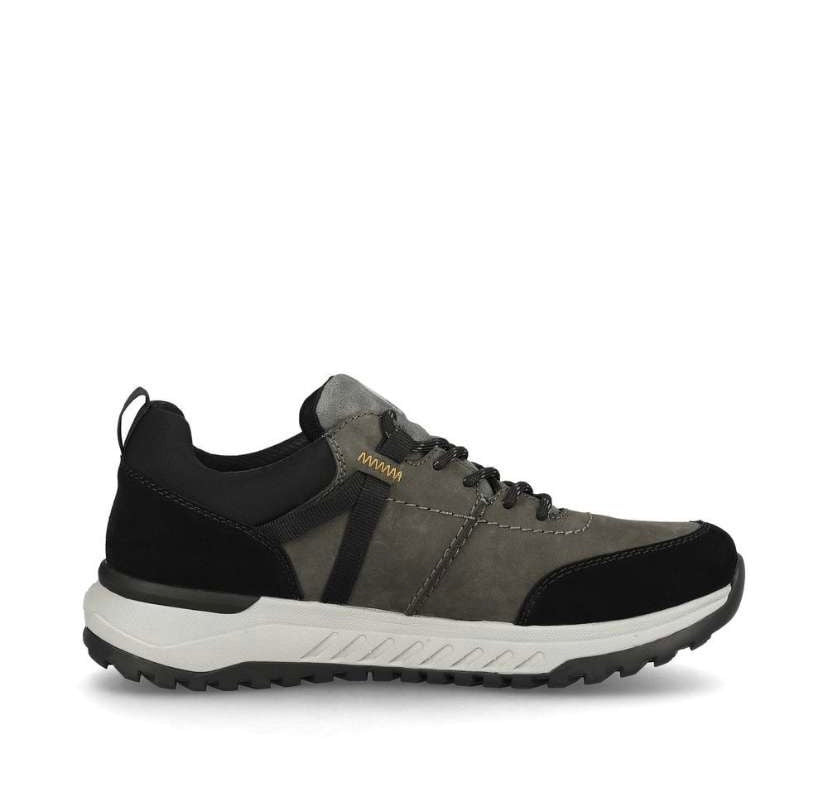 Rieker - Mens grey/black waterproof shoe - U0100-42