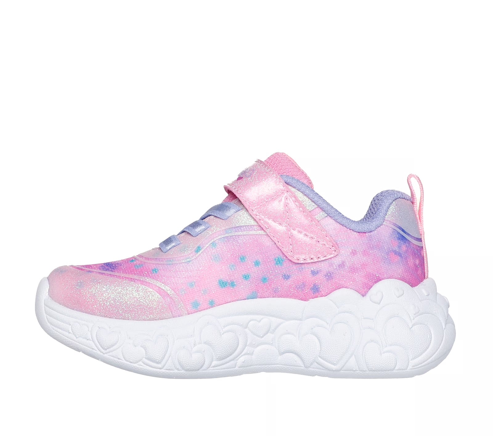 Skechers - Girls pink light-up runner - Eternal heart lights