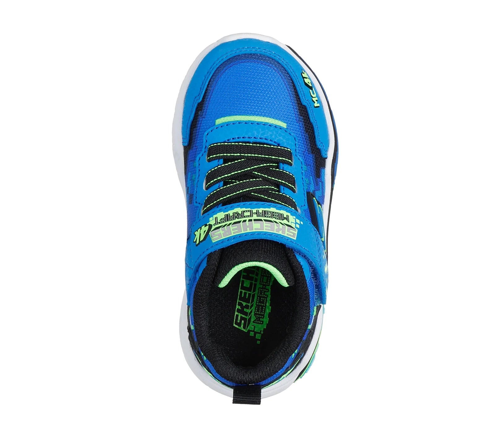 Skechers - Boys blue Mega-craft Velcro runner - MEGA SCENE