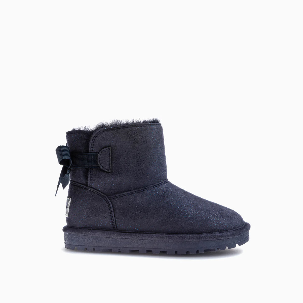 Pablosky - Girls navy/Bow Ugg boot - 978220