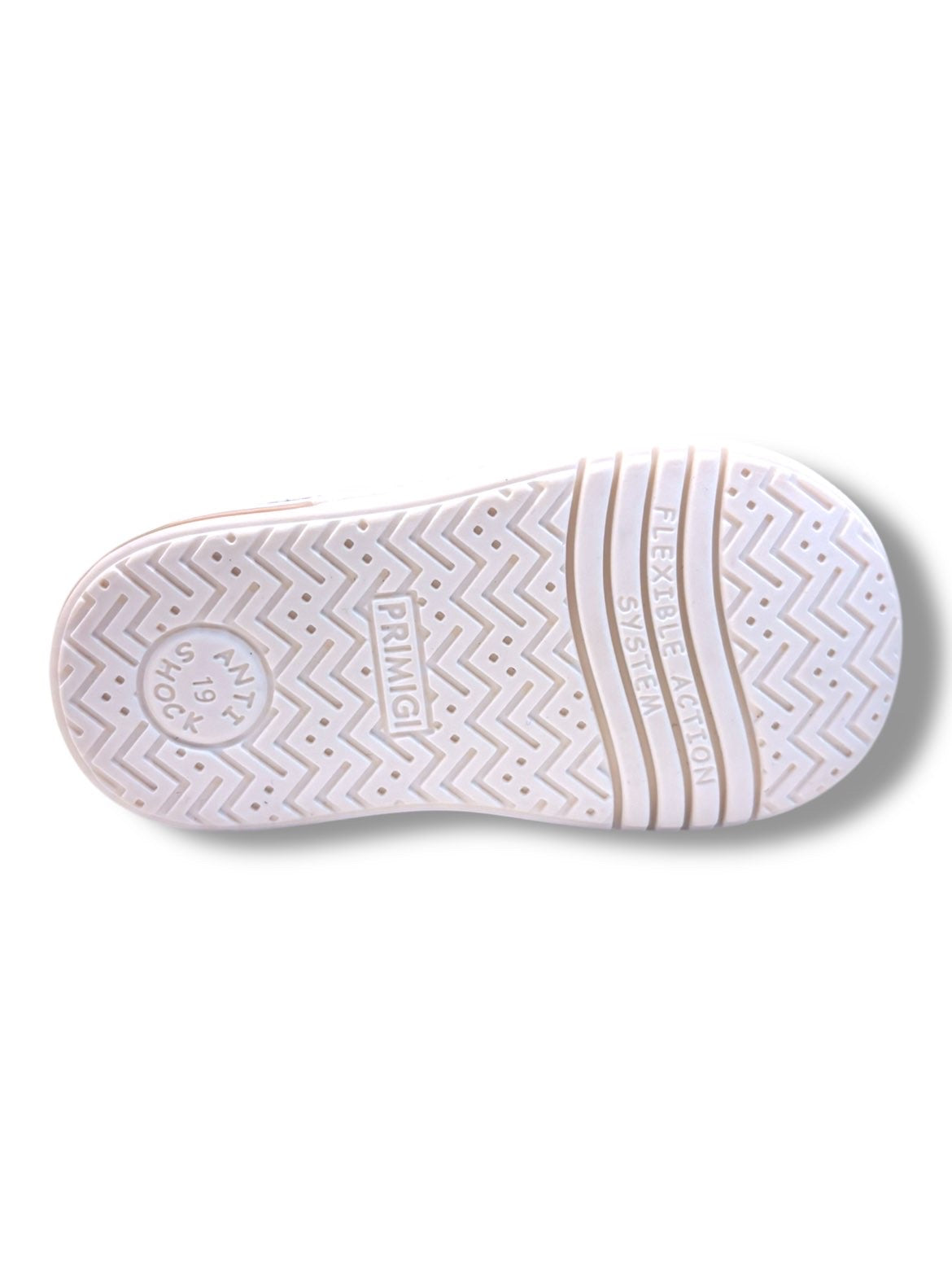 Primigi - Girls white/leopard Velcro shoe - 1407111