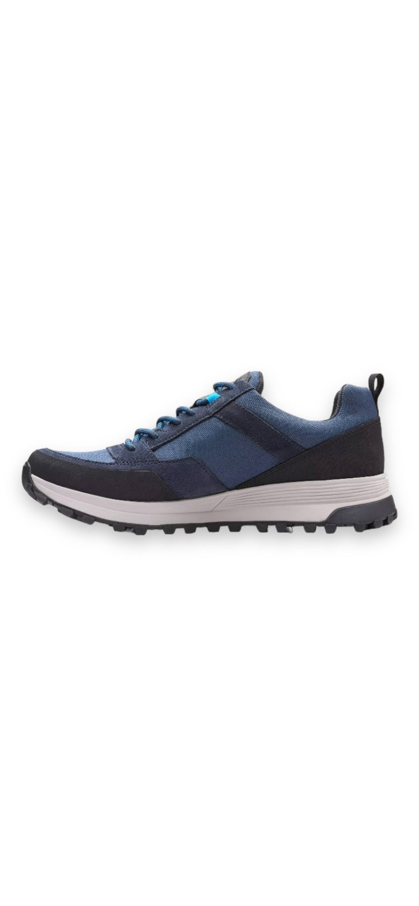 Clarks - Mens navy trekking shoe - ATL Trek Lo WP