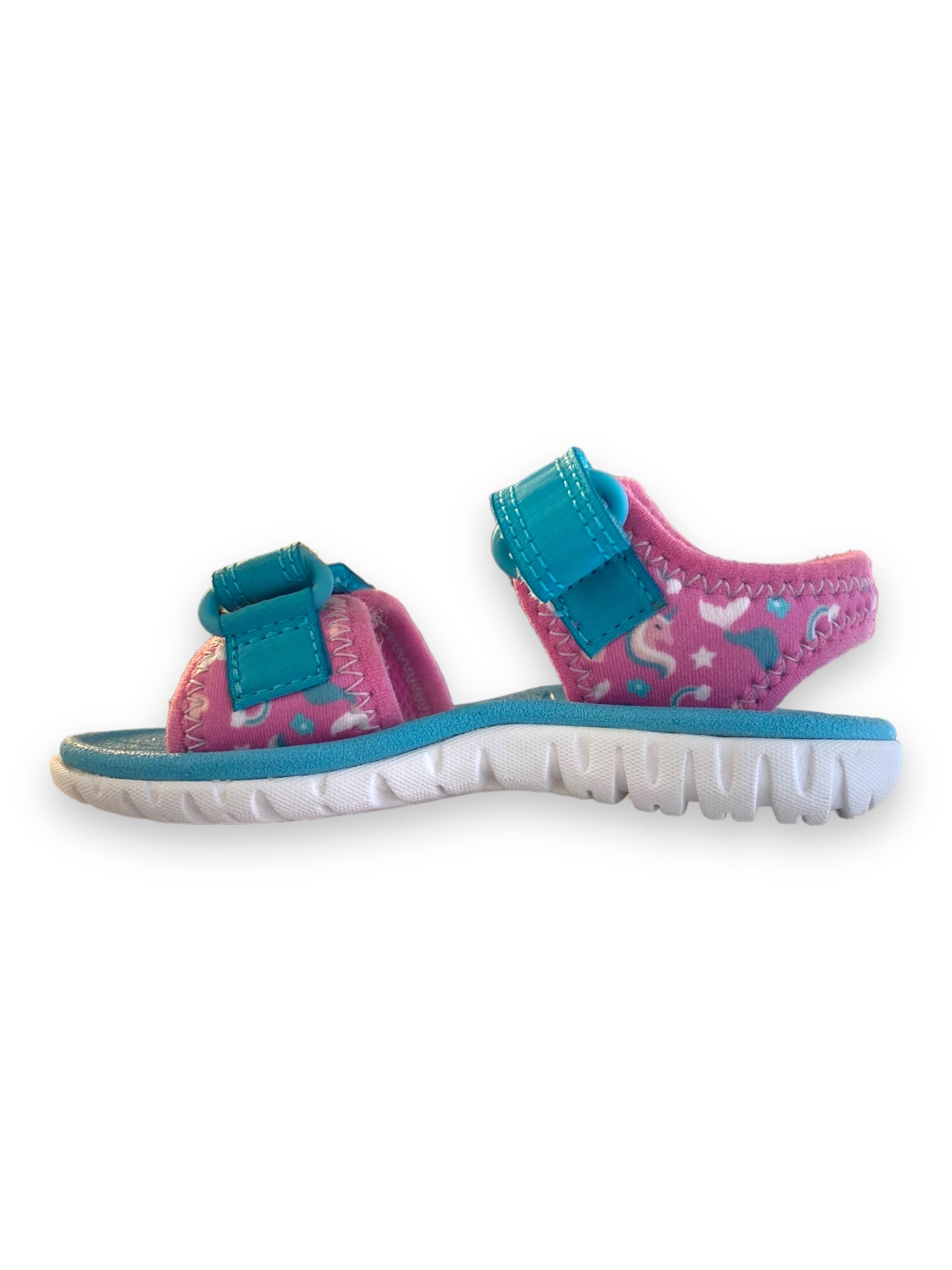 Clarks - Girls pink/blue sandal - SurfingTide K