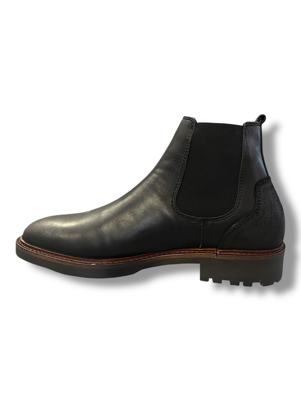 Tommy Bowe - Men’s black slip-on boot - Craven