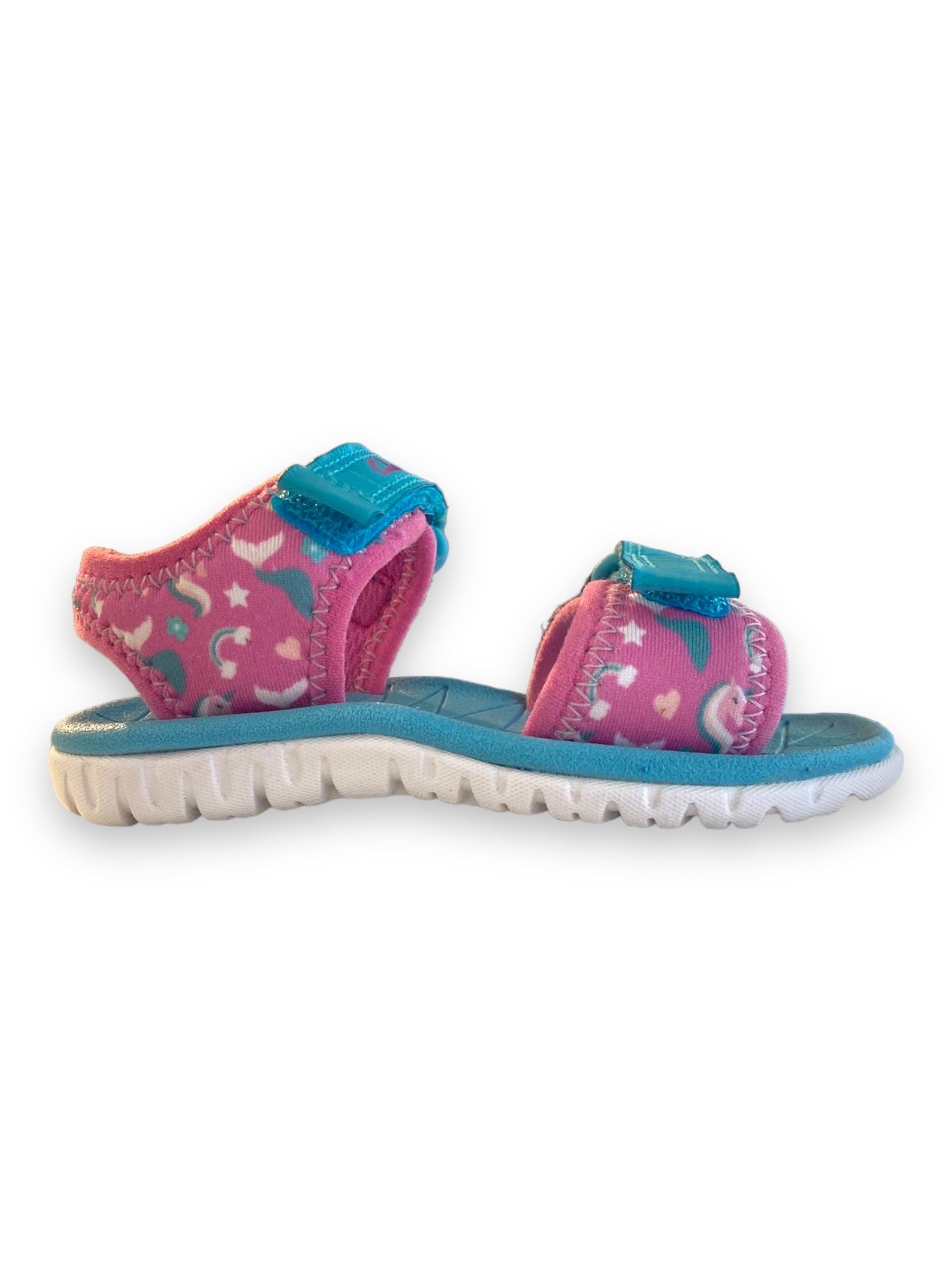 Clarks - Girls pink/blue sandal - SurfingTide K