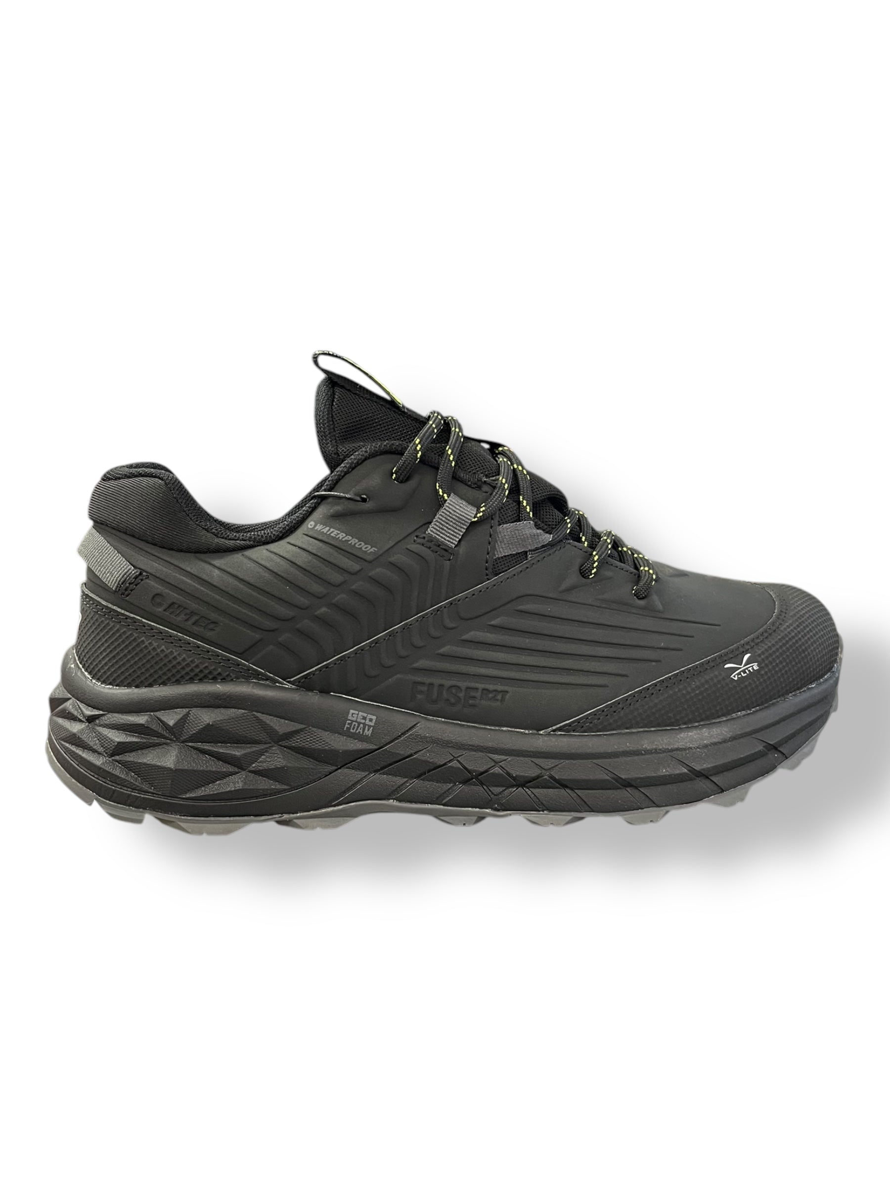 Hi-Tex - Men’s waterproof black shoe - Fuse Trek WP