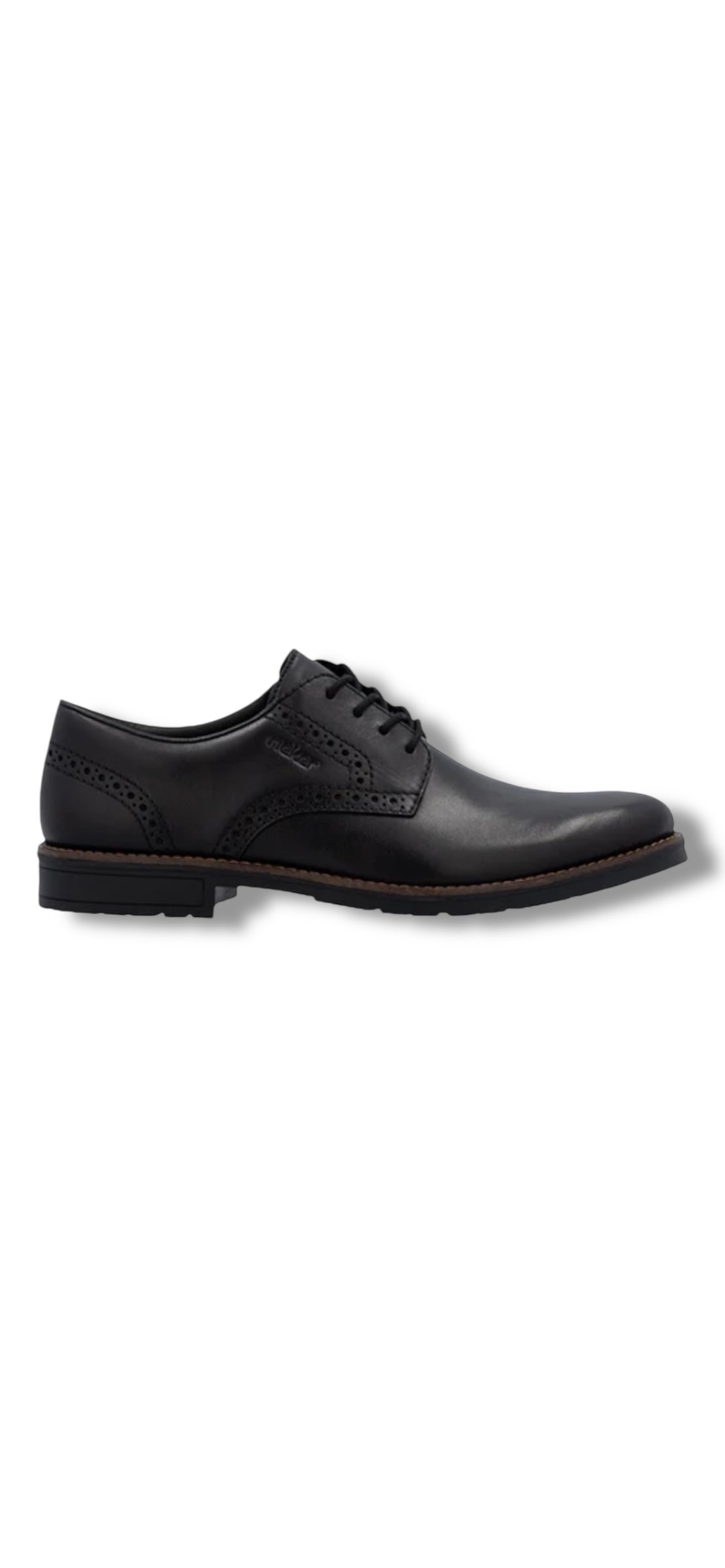 Rieker - Mens black shoes - 14642-00