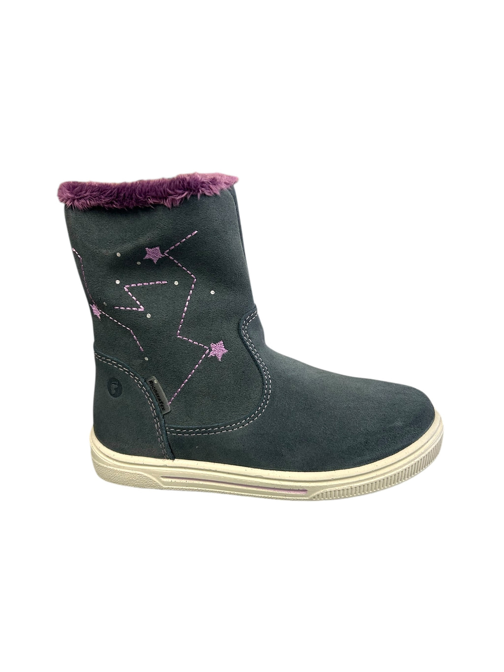 Ricosta - Girls grey/purple boot - Leja