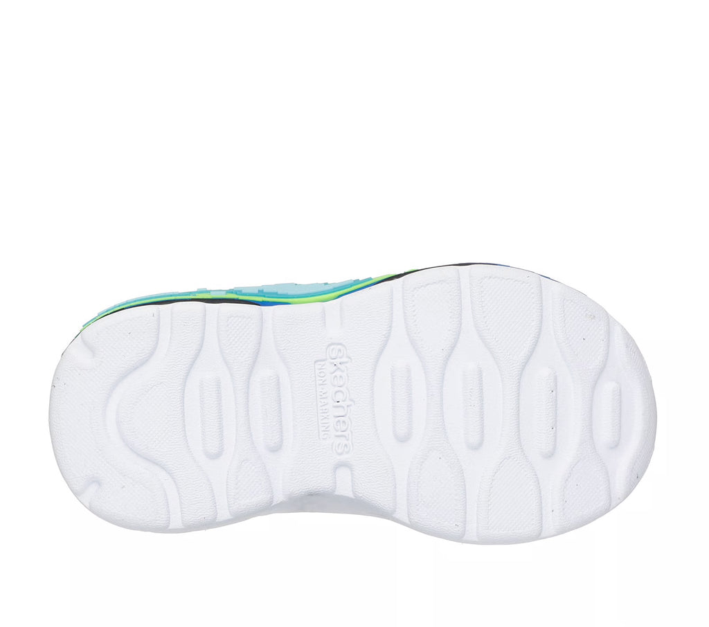 Skechers - Boys blue Mega-craft Velcro runner - MEGA SCENE