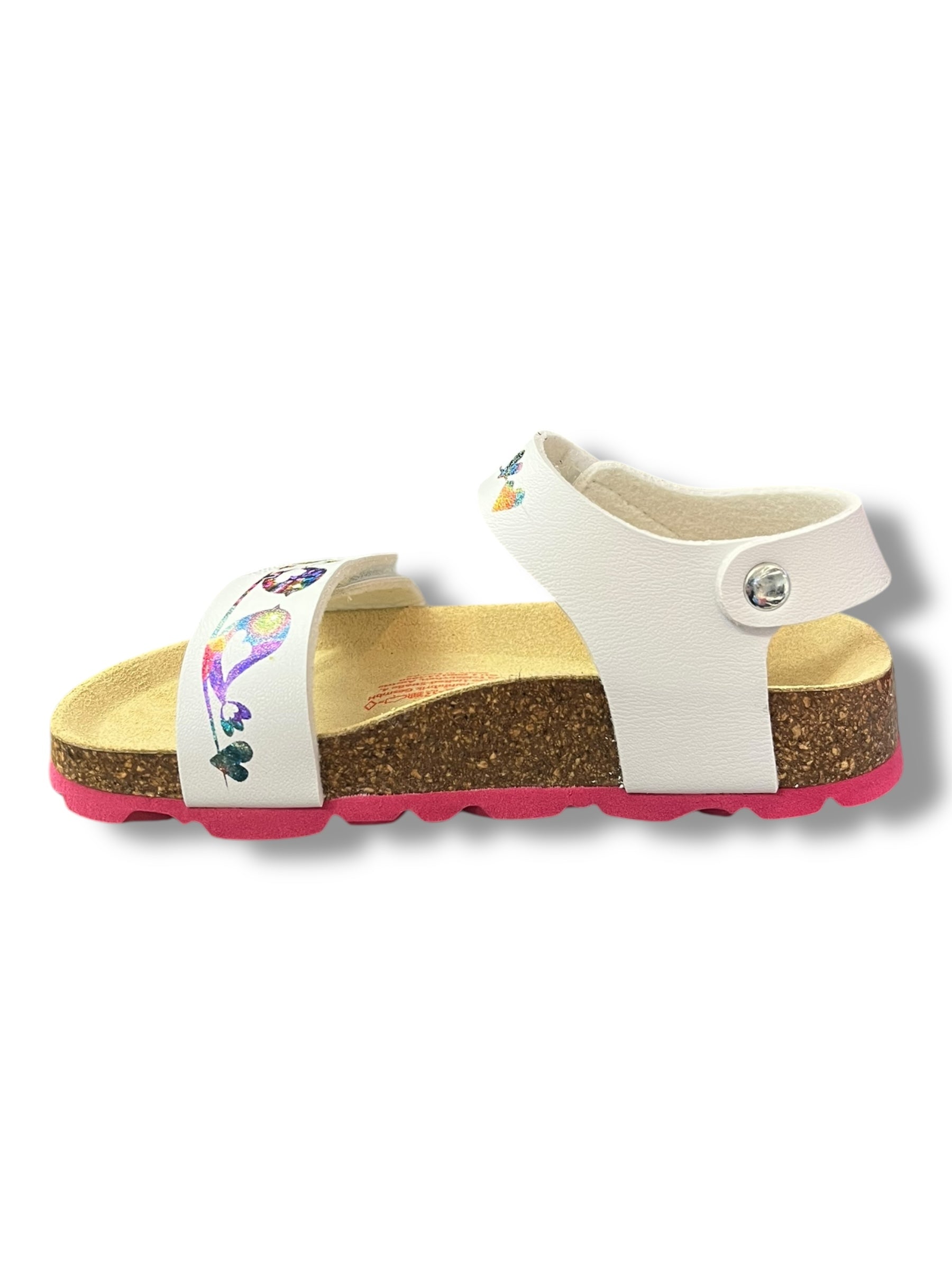 Superfit - Girls white sandal - Fussbettpantoff