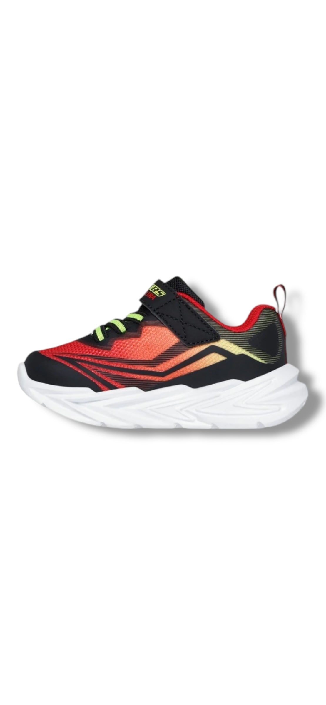 Skechers - Boys red/black light-up runner - Glow Ultra