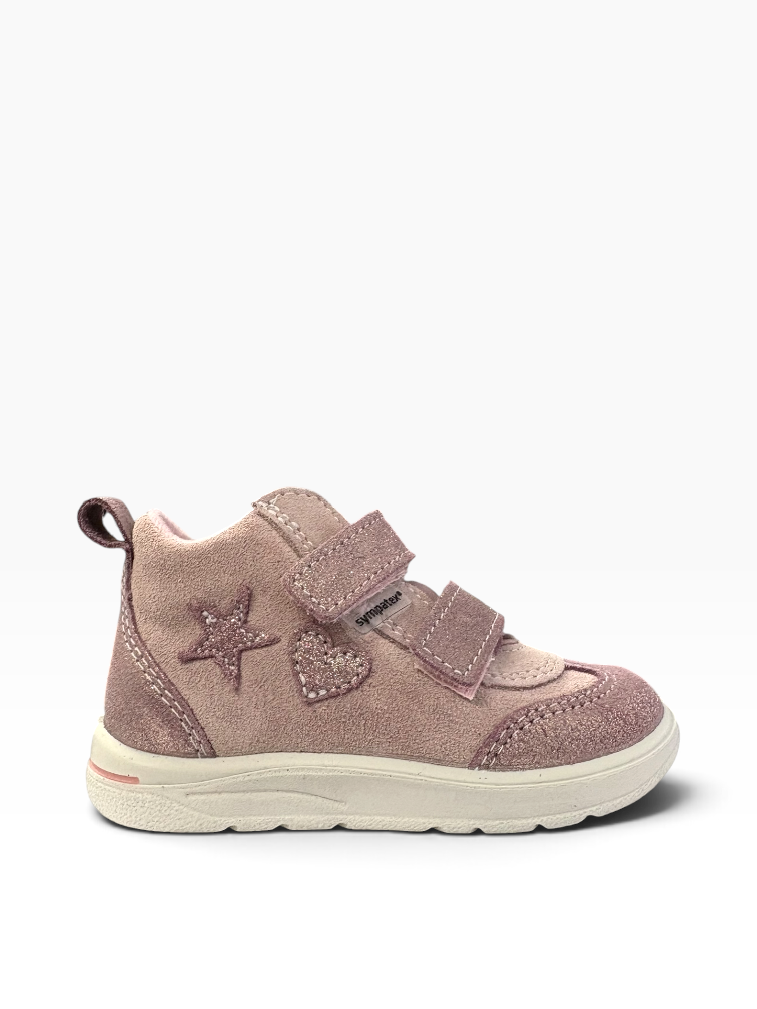 Ricosta - Girls blush/glitter waterproof boot - Laila