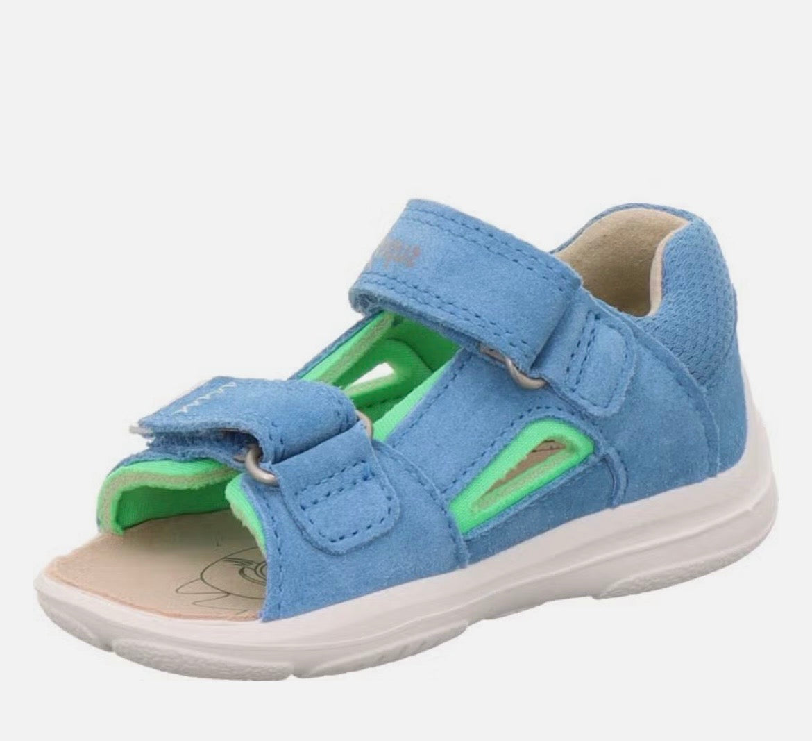 Superfit - Boys blue closed back sandal - Nino
