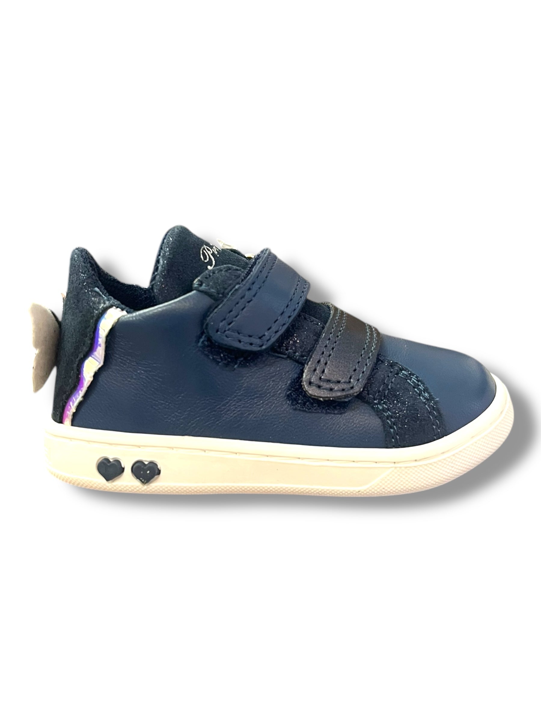 Primigi -Girls navy butterfly shoe - 4902133
