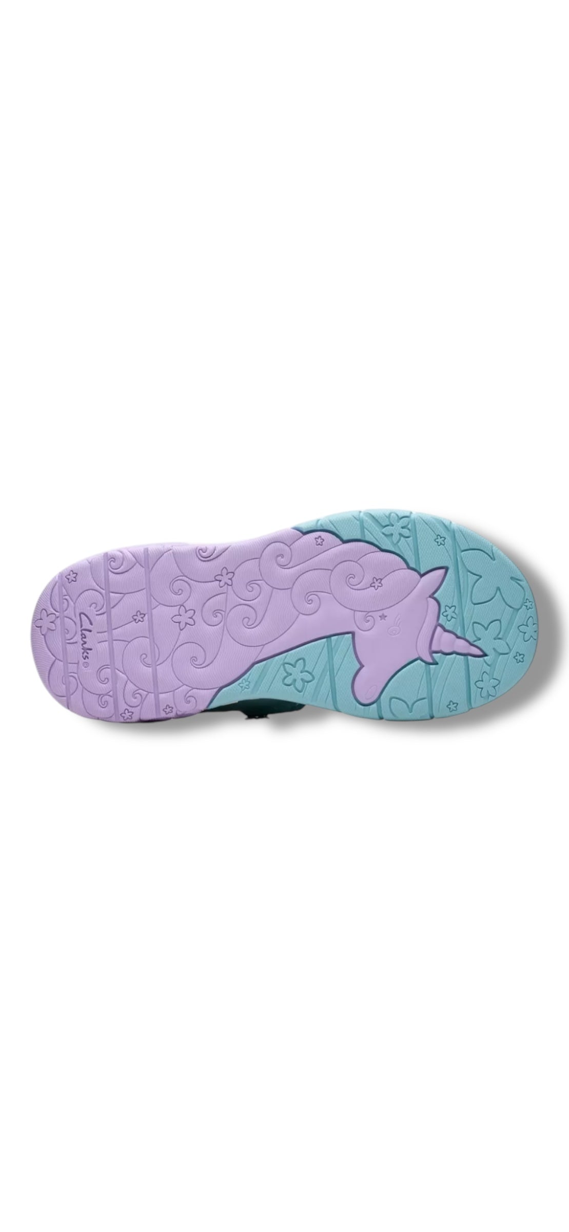 Clarks - Girls blue runner - Tidal Shell K