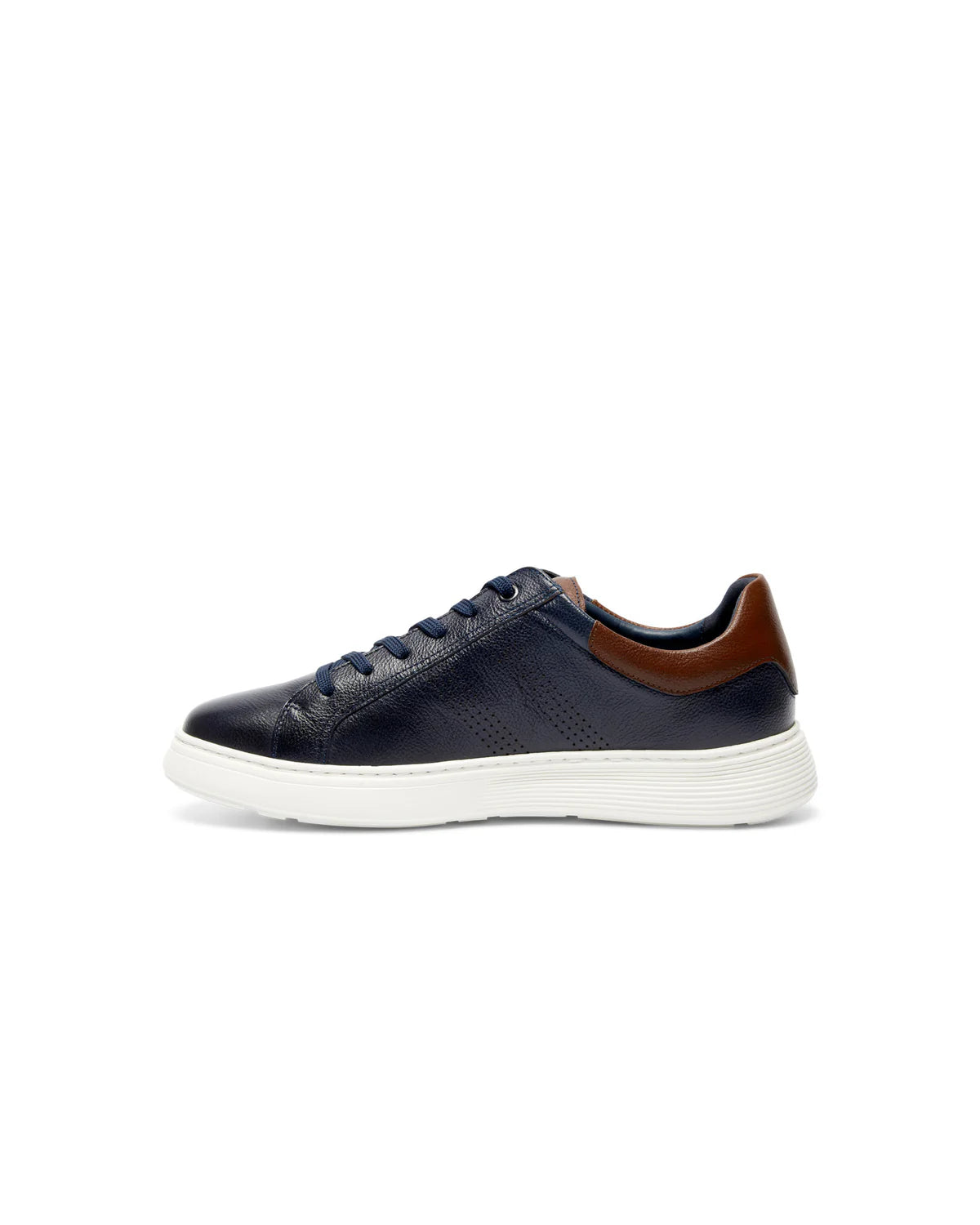 Tommy Bowe - Men’s navy leather shoe - Chris