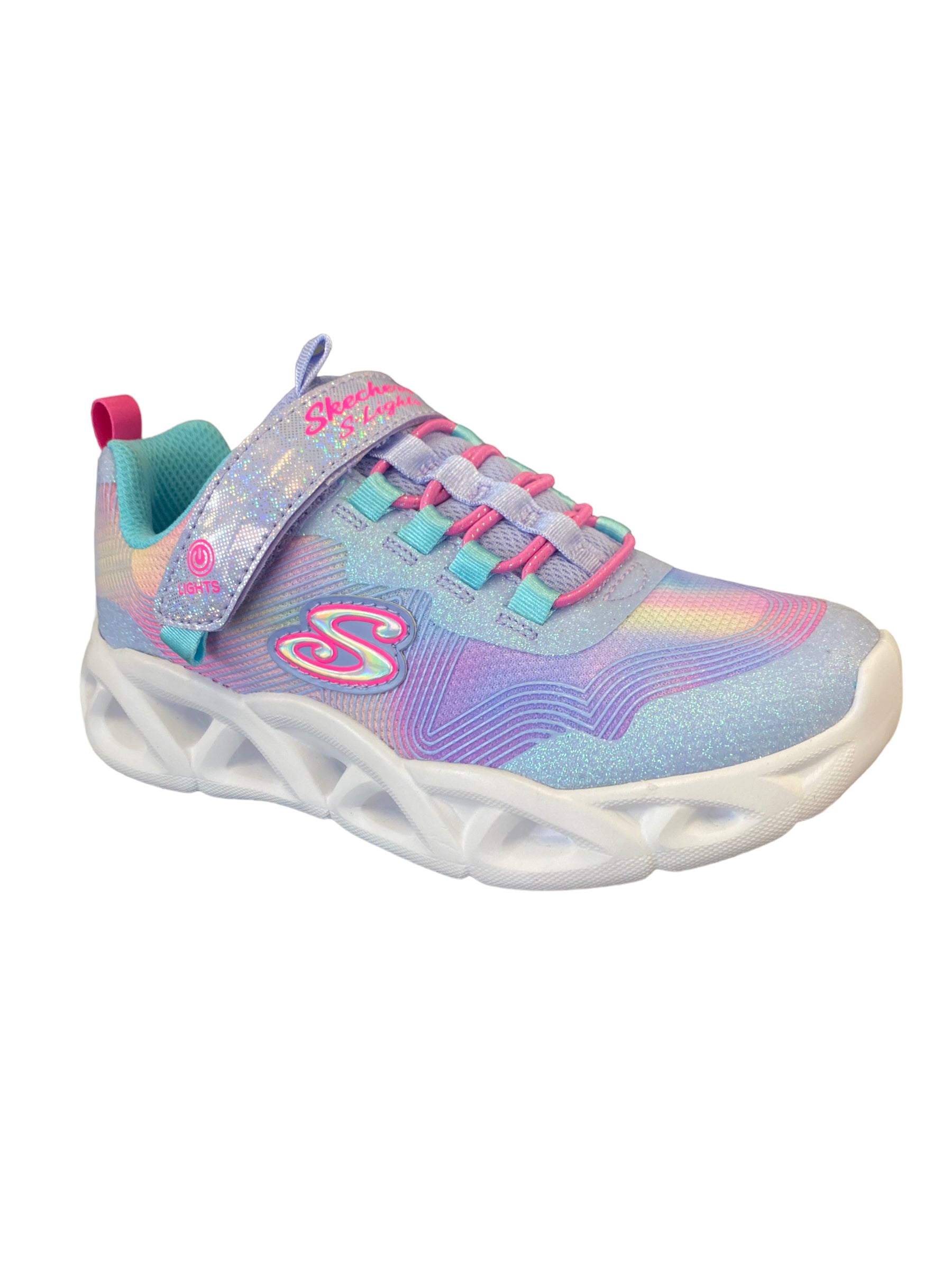 Skechers - Girl’s runner - Lavender/multi Twisty Brights 2.0