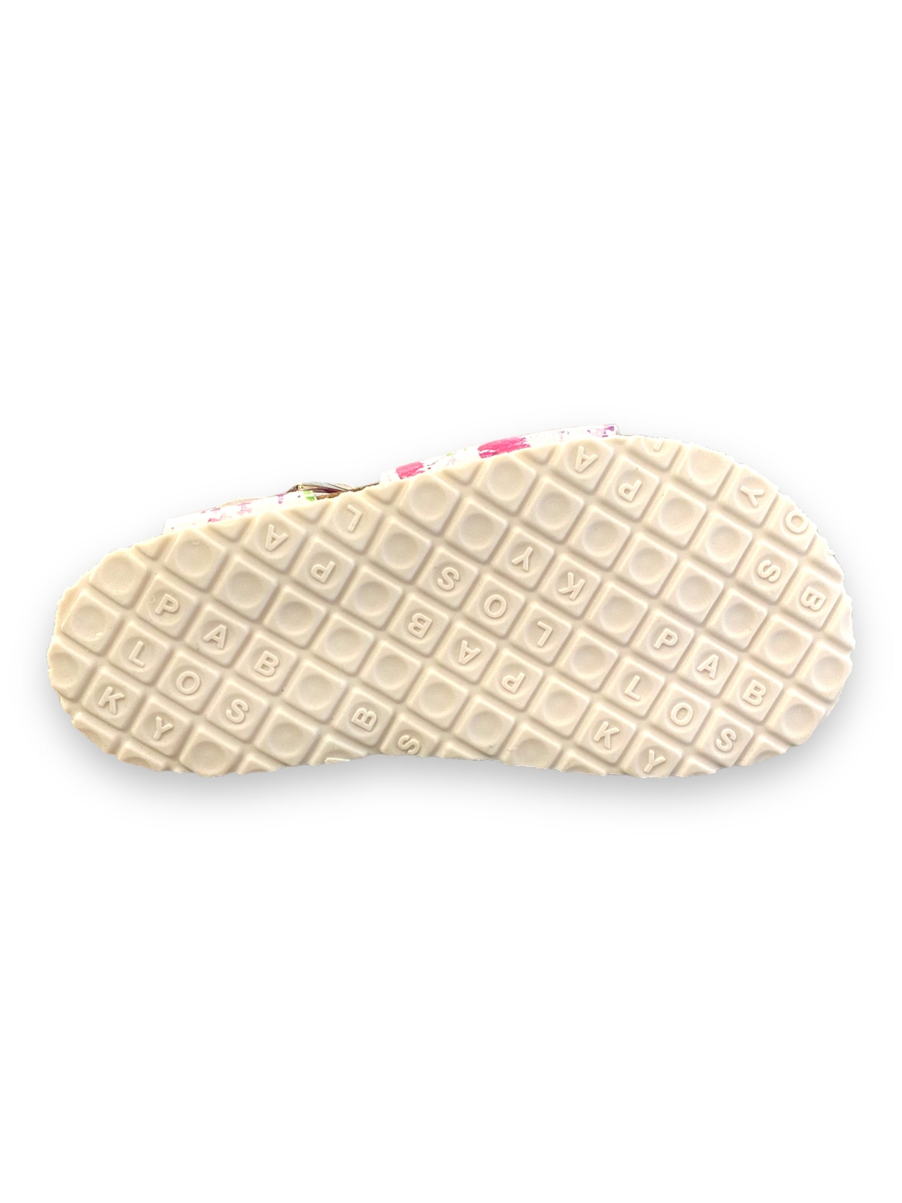 Pablosky - Girls white/pink sandal - 428600