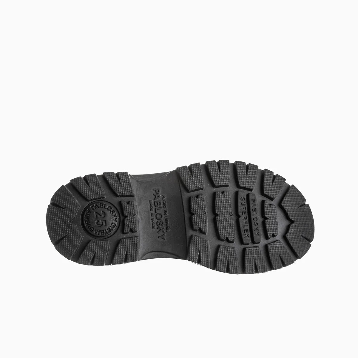 Pablosky - Girls black leather boot - 433515