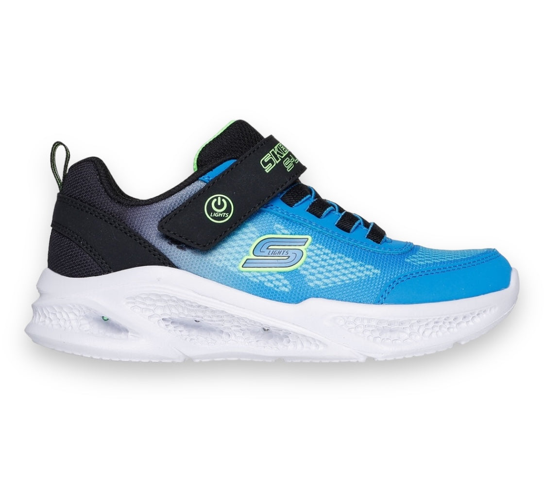 Skechers - Boys black/blue runner - Krendox