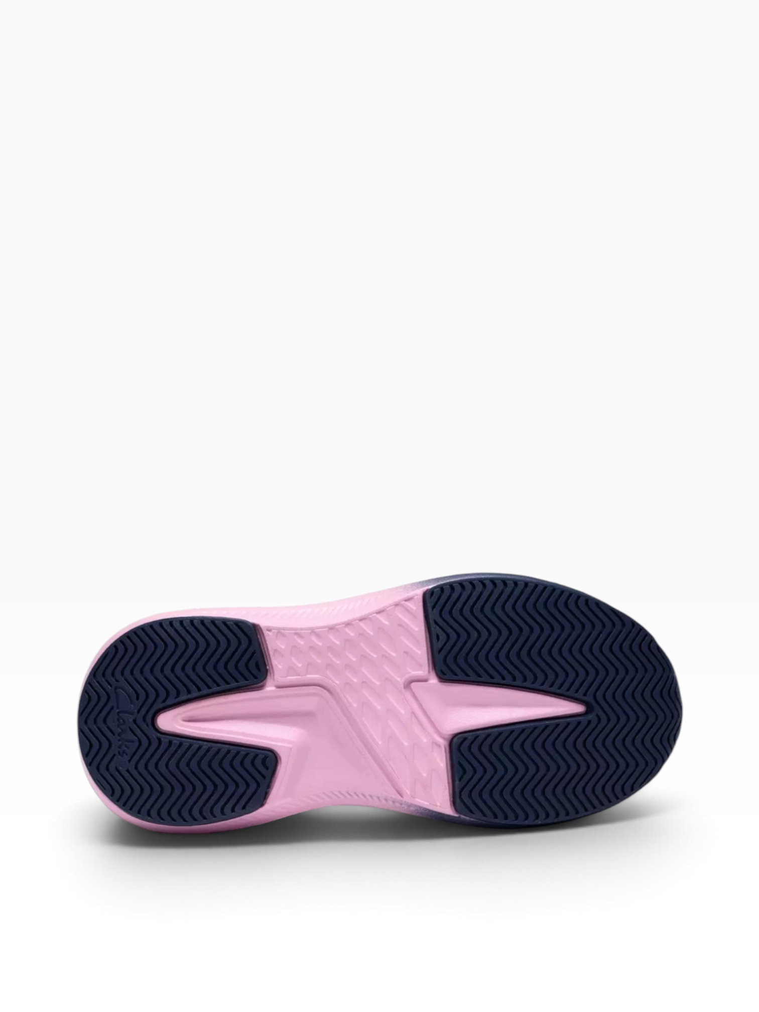 Clarks - Girls dusty pink runner - Lumen hero k