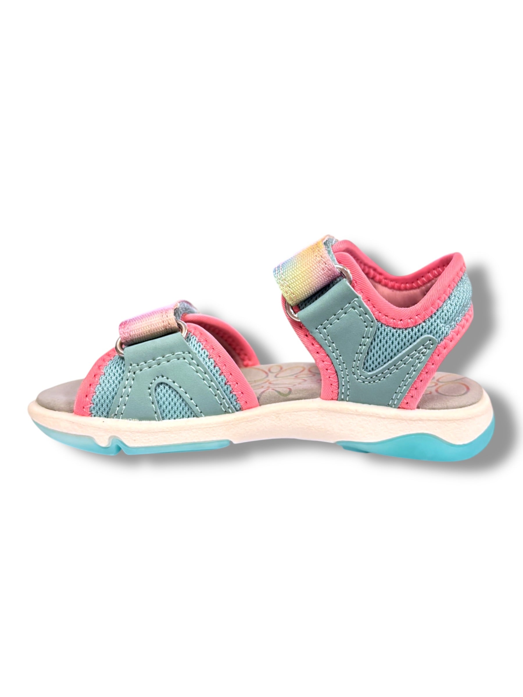Superfit - Girls Rainbow/blue sandal - Pebbles