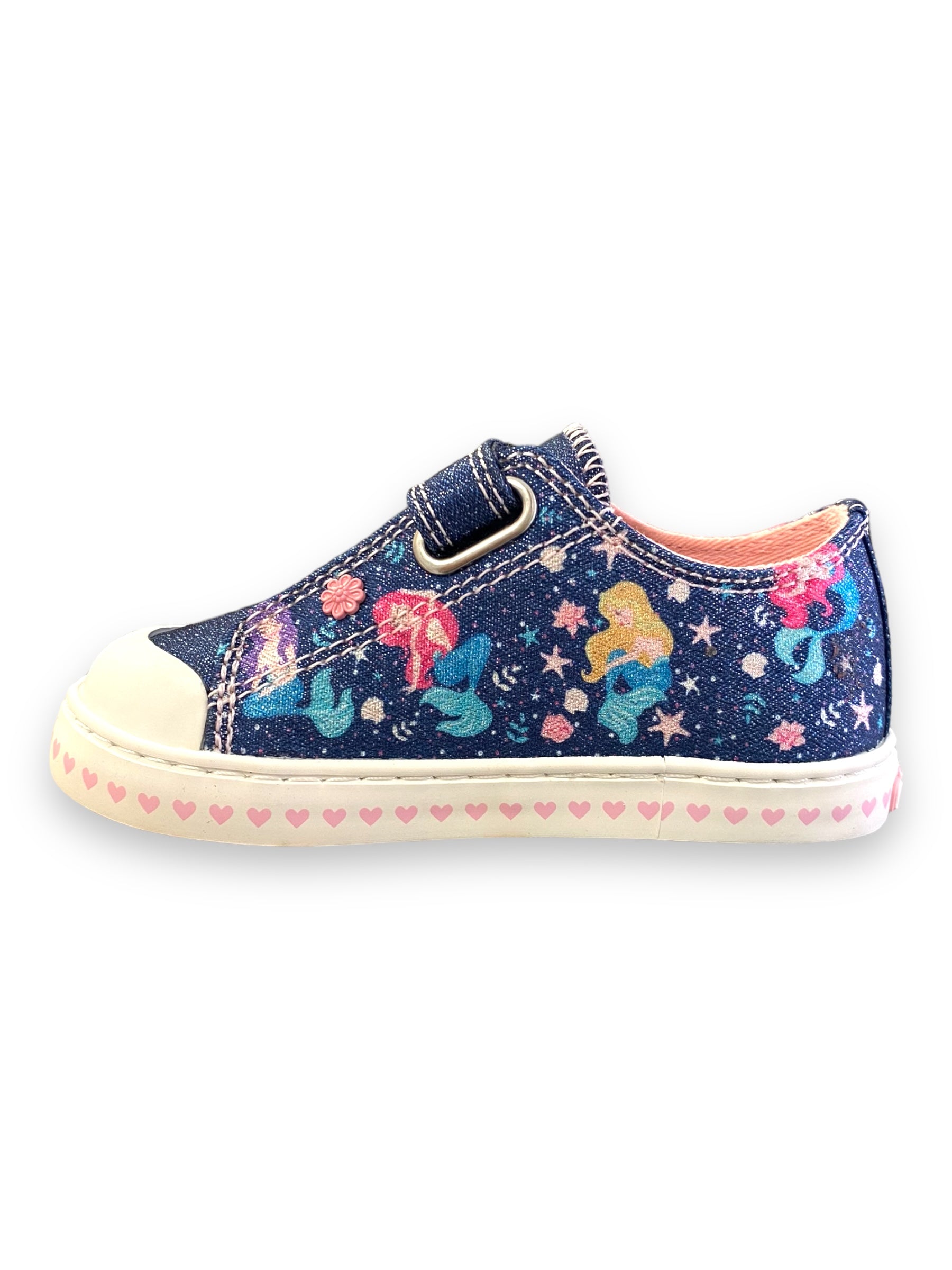 Pablosky - Girls navy glitter canvas - 975620