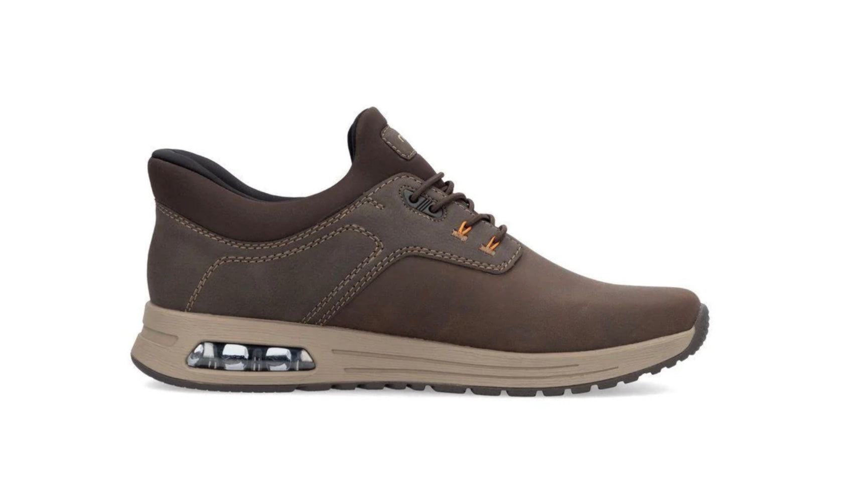 Rieker - Mens brown slip on shoe - B1051-25