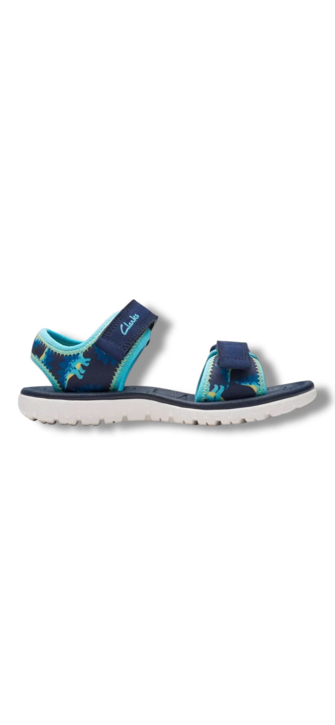 Clarks - Boys navy/dino sandal - Surfing Tide K