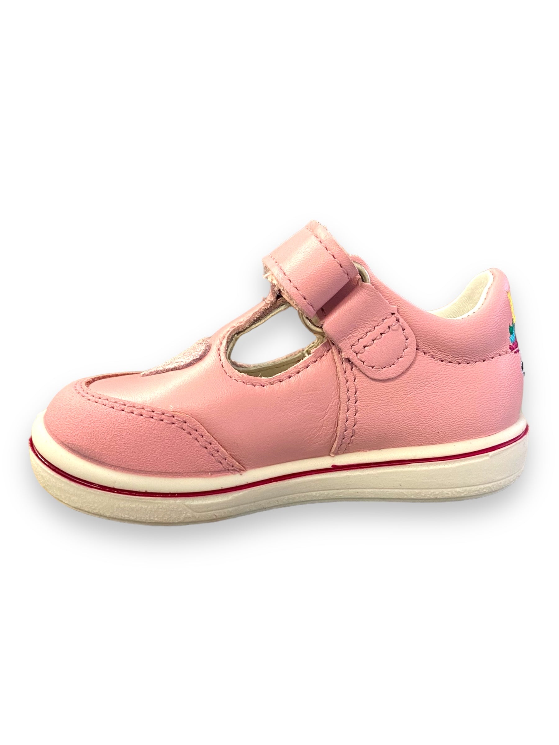 Ricosta - Girls pink/unicorn shoe - ODILE